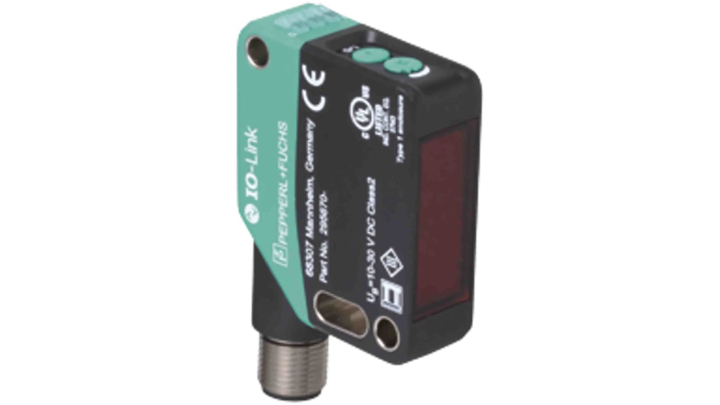 Rs-Online Sensore fotoelettrico Rettangolare Pepperl + Fuchs a diffusione rilevamento 1 4 m uscita NPN/PNP