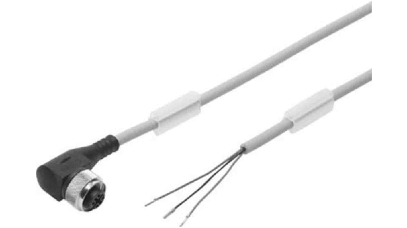 Festo Connector, NEBU-M12W5-K-2.5-LE3 Series