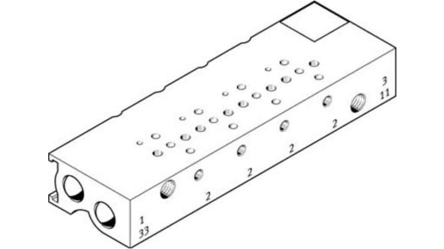 Festo MH series 4 station Manifold Assembly