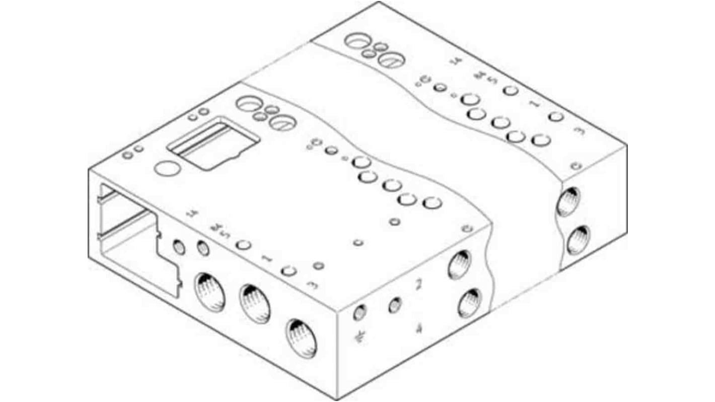 Festo VABM series 5 station Manifold Strip, 573501