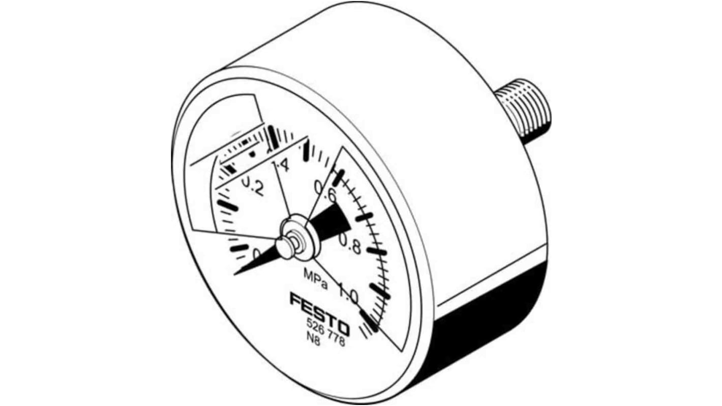Festo QSLV6-G1/2-12 Series, 186262