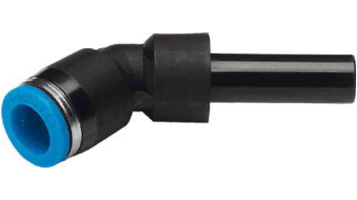 Adaptateur tube à tube coudé Festo QSW vers Enfichable, 12 mm Enfichable, 12 mm