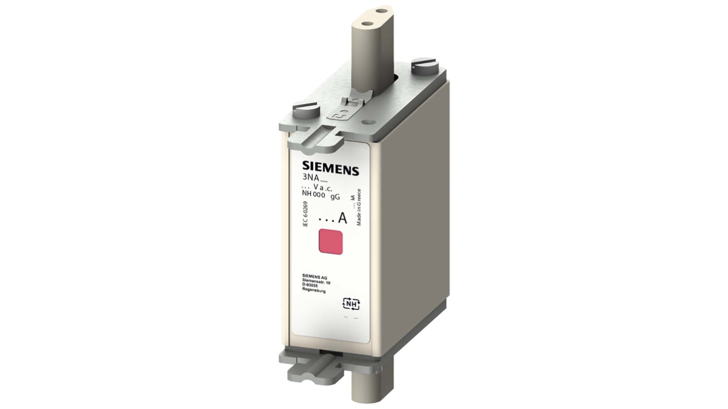 Siemens 35A Centred Tag Fuse, NH000, 500V ac