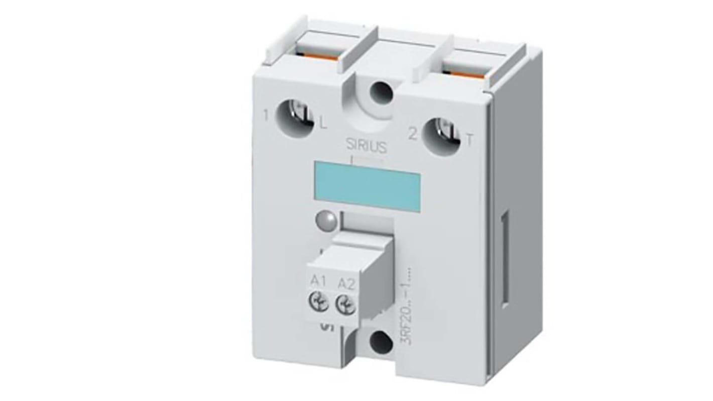 Siemens 3RF2 Series Solid State Relay, 50 A Load, DIN Rail Mount, 460 V Load