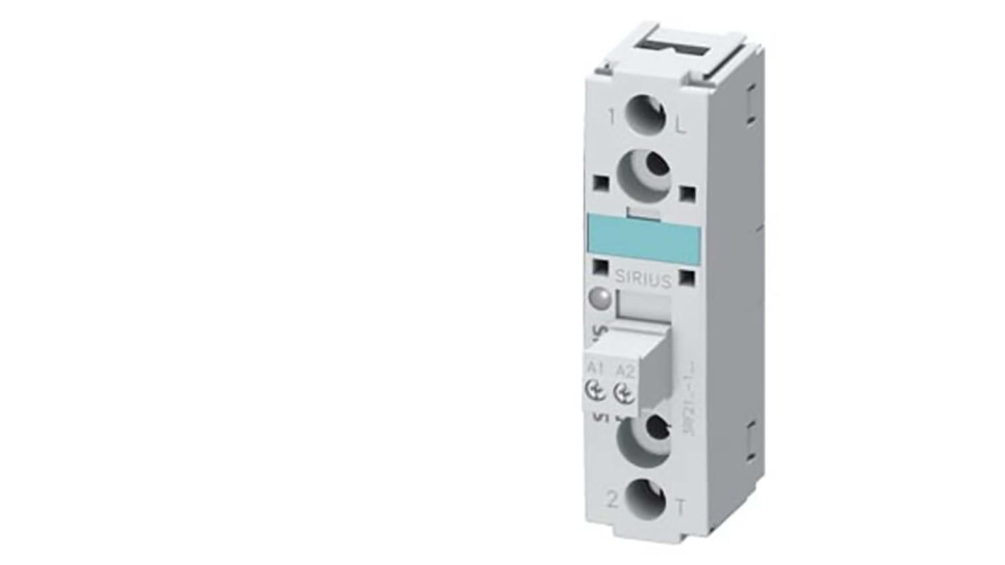 Siemens 3RF2 Series Solid State Relay, 30 A Load, DIN Rail Mount, 600 V Load