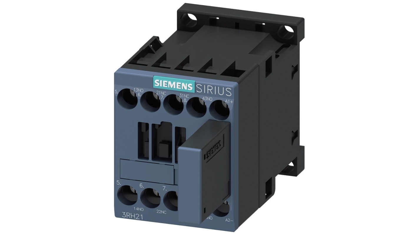 Przekaźnik pomocniczy Siemens 10 A 2NO + 2NC 3RH2122-1QB40