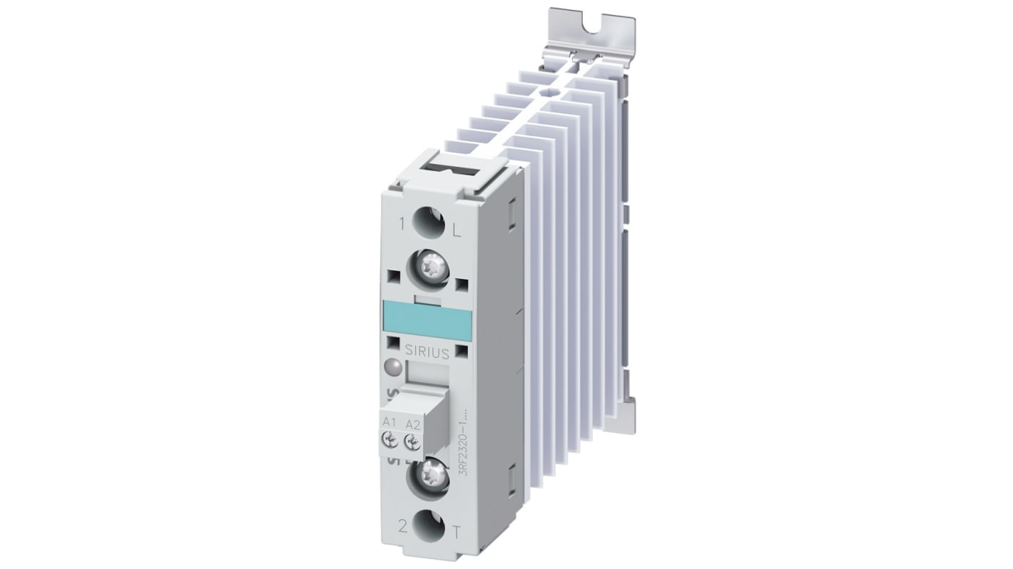 Siemens 固态继电器, 保护型开关, 最大负载20 A, 460 V, DIN导轨安装, SPST