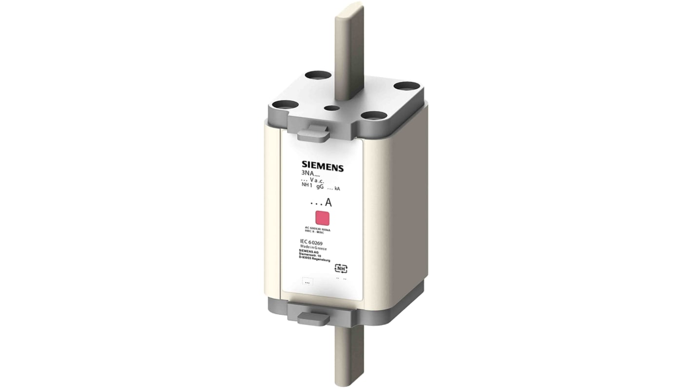 Fusible BS88 à pattes centrées 140A Siemens NH1 690V c.a., gG