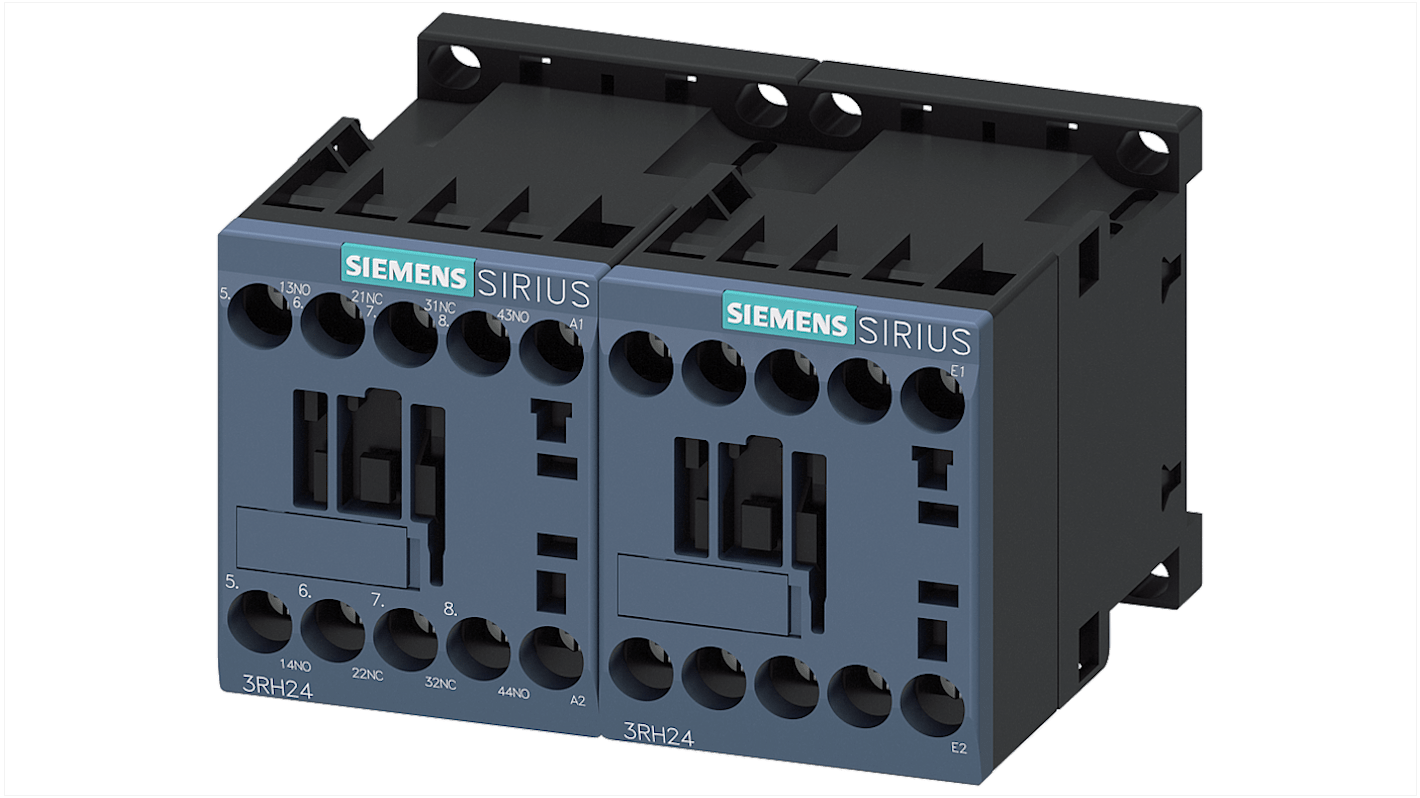 Przekaźnik pomocniczy Siemens 10 A 2NO + 2NC 3RH2422-1AP00