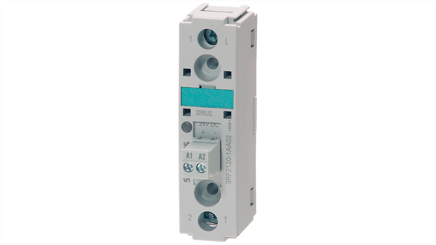 Siemens 3RF2 Series Solid State Relay, 30 A Load, DIN Rail Mount, 230 V Load