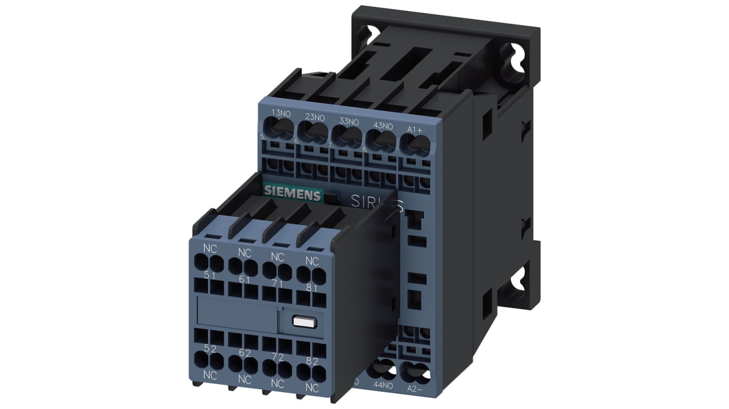 Siemens SIRIUS 3RH2 Contactor Relay, 10 A, 4NO + 4NC