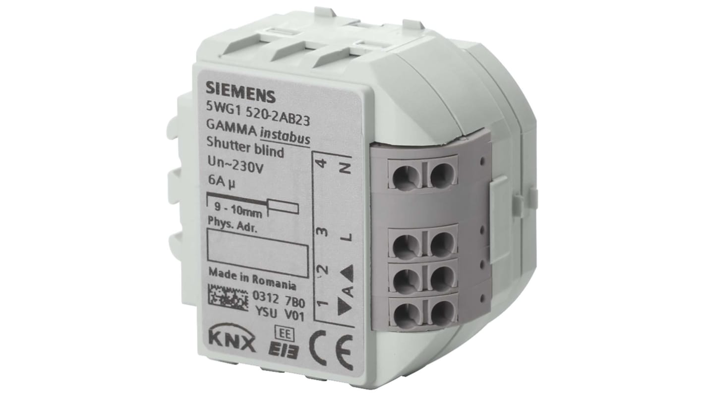 Siemens, para usar con Gamma Instabus / KNX, 0, 1 salida tipo Digital