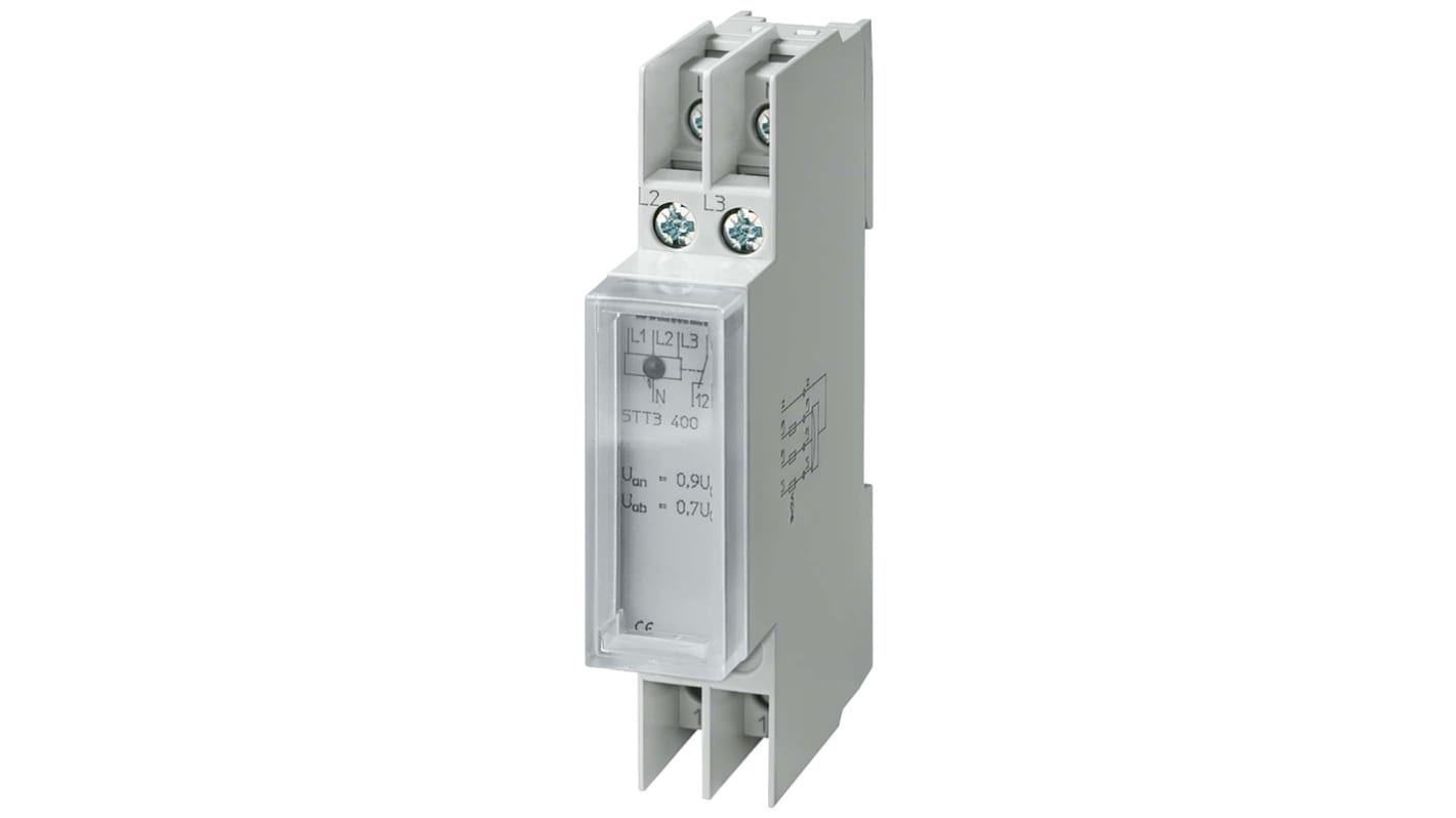 Siemens Voltage Monitoring Relay, 1, 3 Phase, SPDT