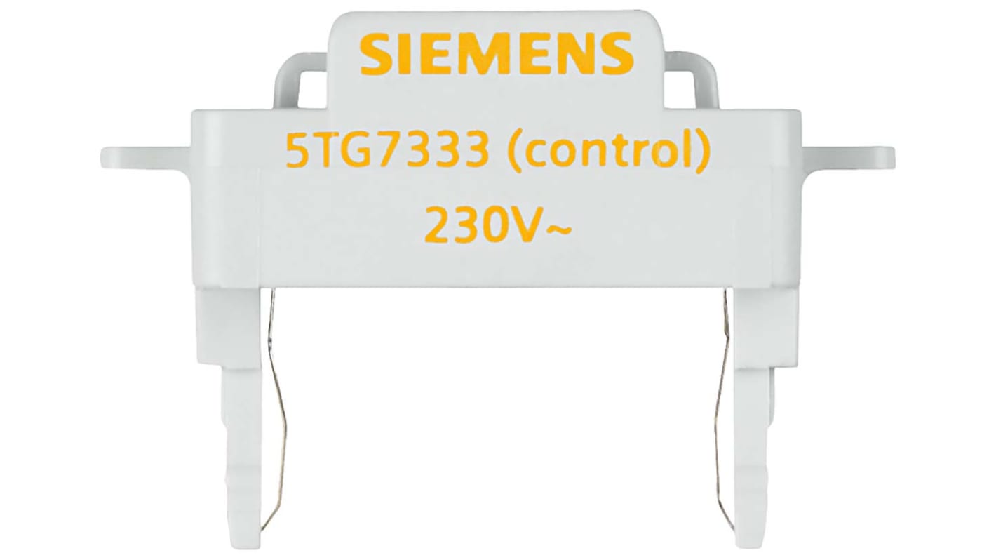 Module d'insertion d'interrupteur Siemens série 5T Orange