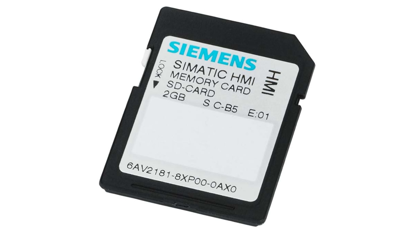 Scheda di memoria Siemens 6AV2181-8XP00-0AX0, per HMI Pannelli operatore SIMATIC HMI