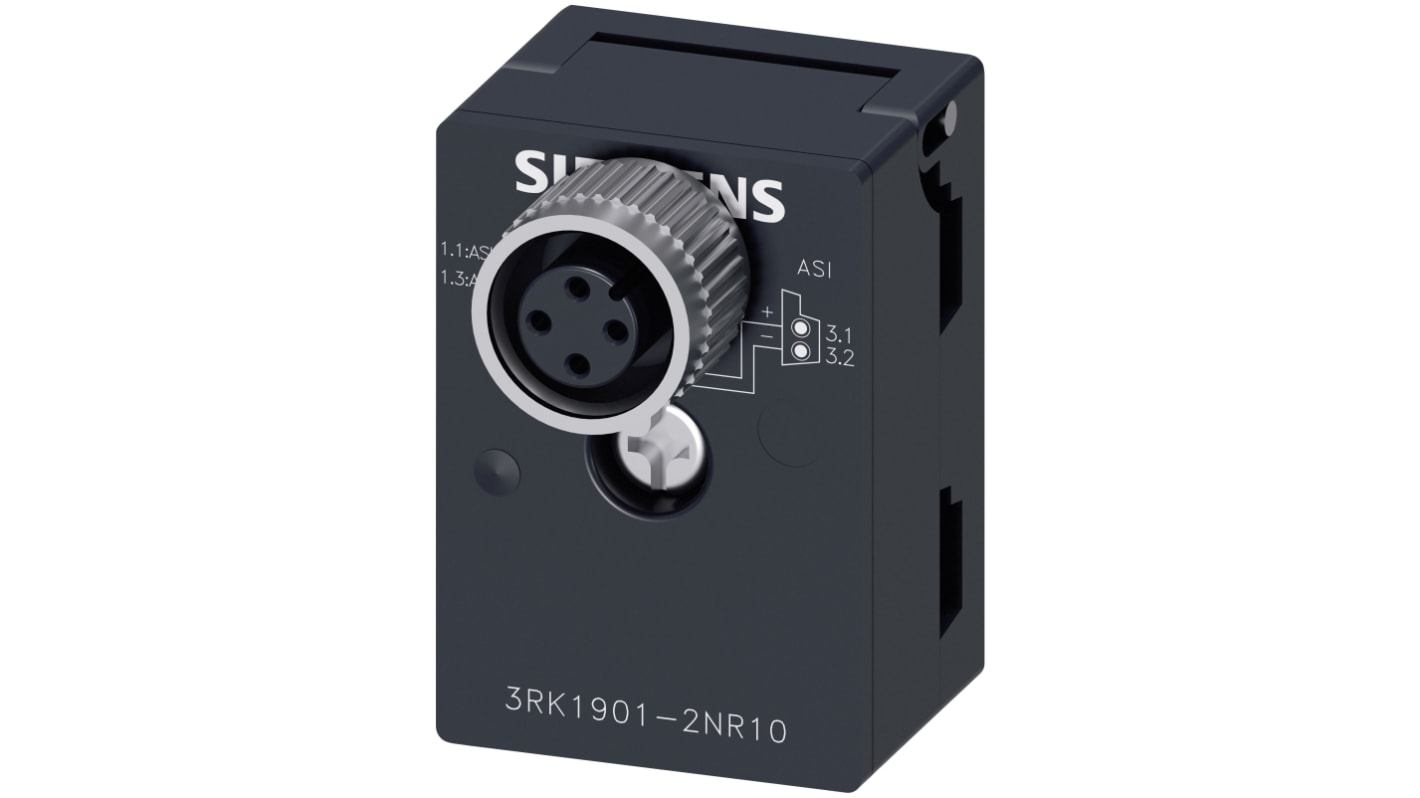 Adapter Siemens Rozgałęźnik M12 AS-Interface AS-I Przejście płaskiego kabla AS-i do M12 3RK1901-2NR10