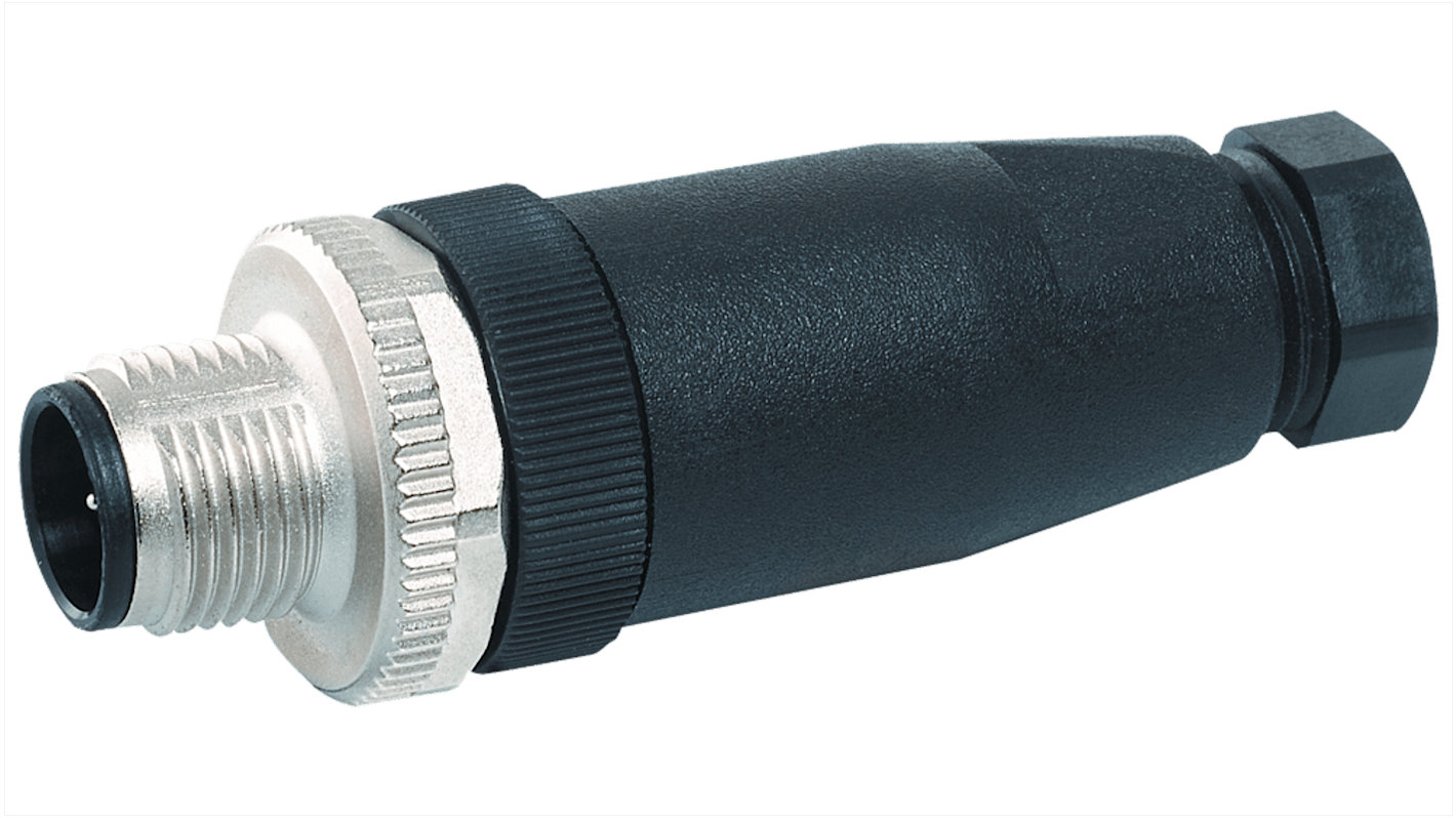 M12 connector straight screw terminal ma