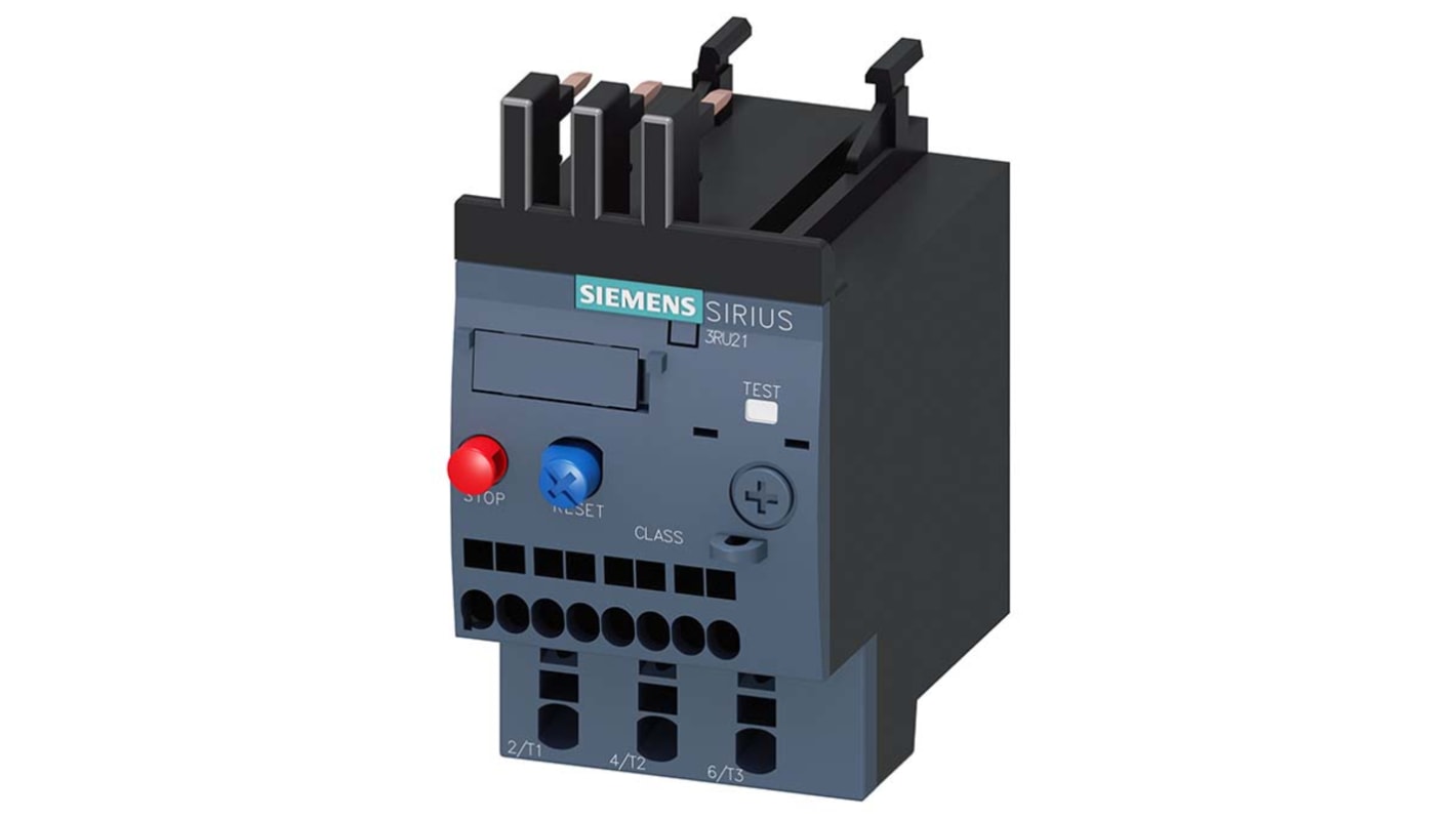 シーメンス 熱動過負荷リレー SIRIUSシリーズ SIRIUS 3RU2, 690 V ac, 0.75 kW