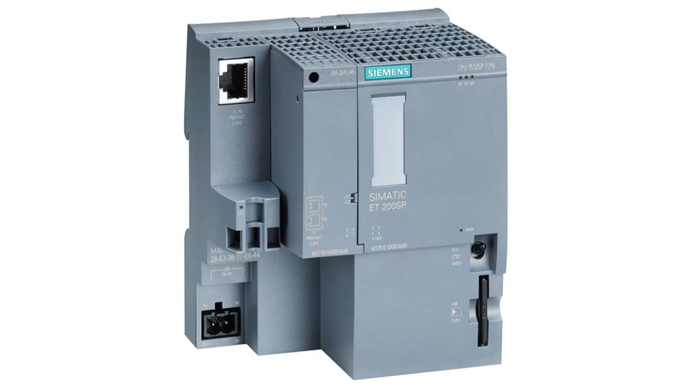 Controlador lógico Siemens SIMATIC DP, 24 V dc, 20 entradas, 20 salidas, comunicación Ethernet
