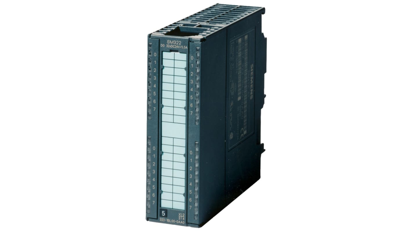 Moduł cyfrowych wejść/wyjść Siemens Moduł cyfrowych wejść/wyjść SIMATIC ET 200S Przekaźnik 6ES7322-1HF10-0AA0 125 x 80