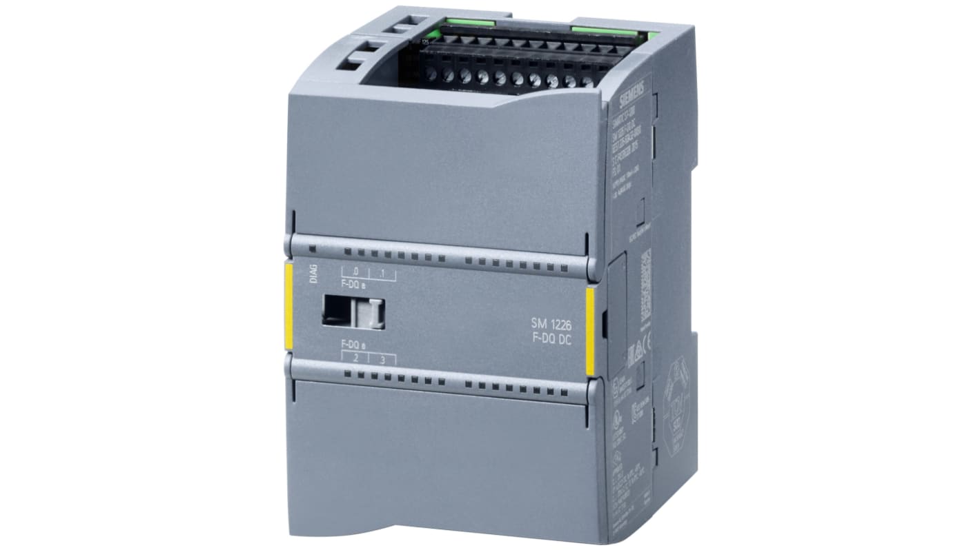 Siemens SIMATIC ET 200S Series Digital I/O Module for Use with S7-1200 Series, Digital, 20.4 V, 28.8 V