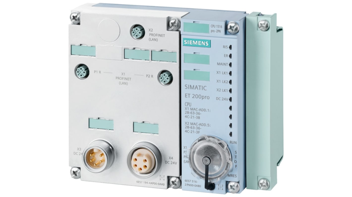 Rs-Online CPU PLC Siemens SIMATIC DP ingressi: 20 uscite: 20