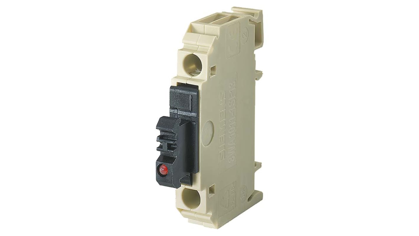 Siemens Fused Terminal Block, 6.3A, Screw Termination