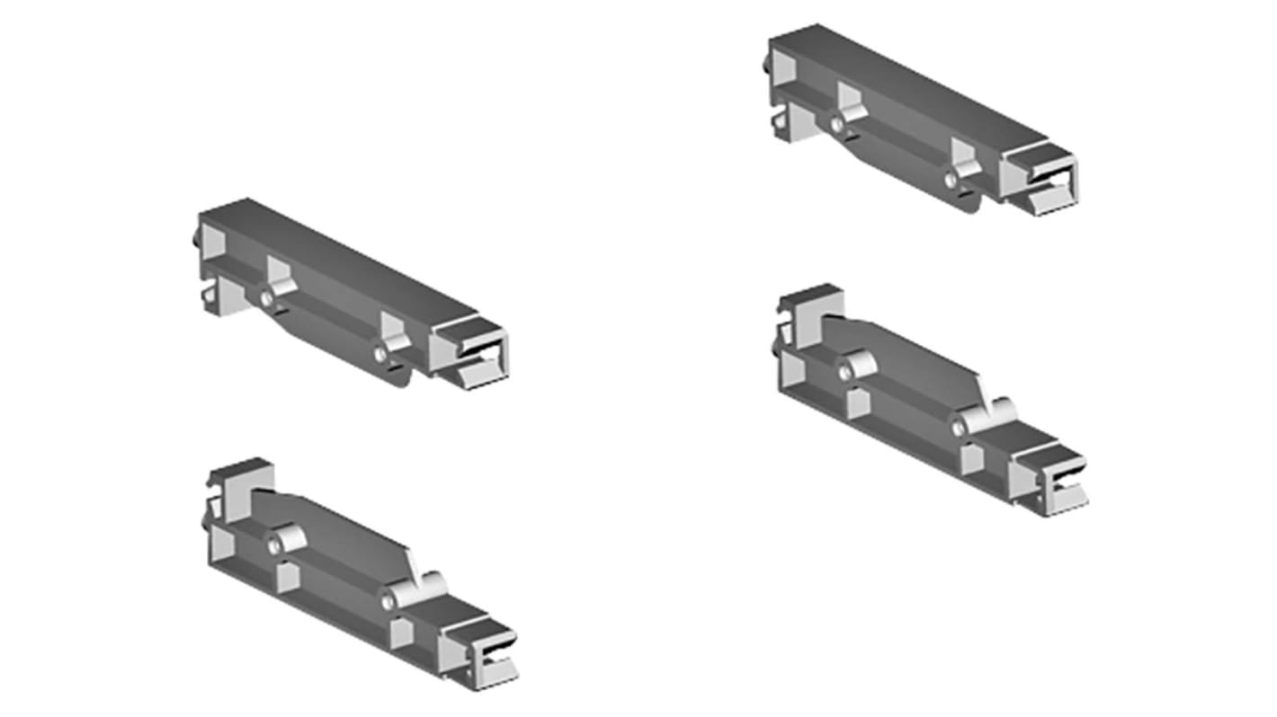 Soporte de carril DIN Siemens 8GK9910-0KK31 Alpha para uso con Soporte DIN