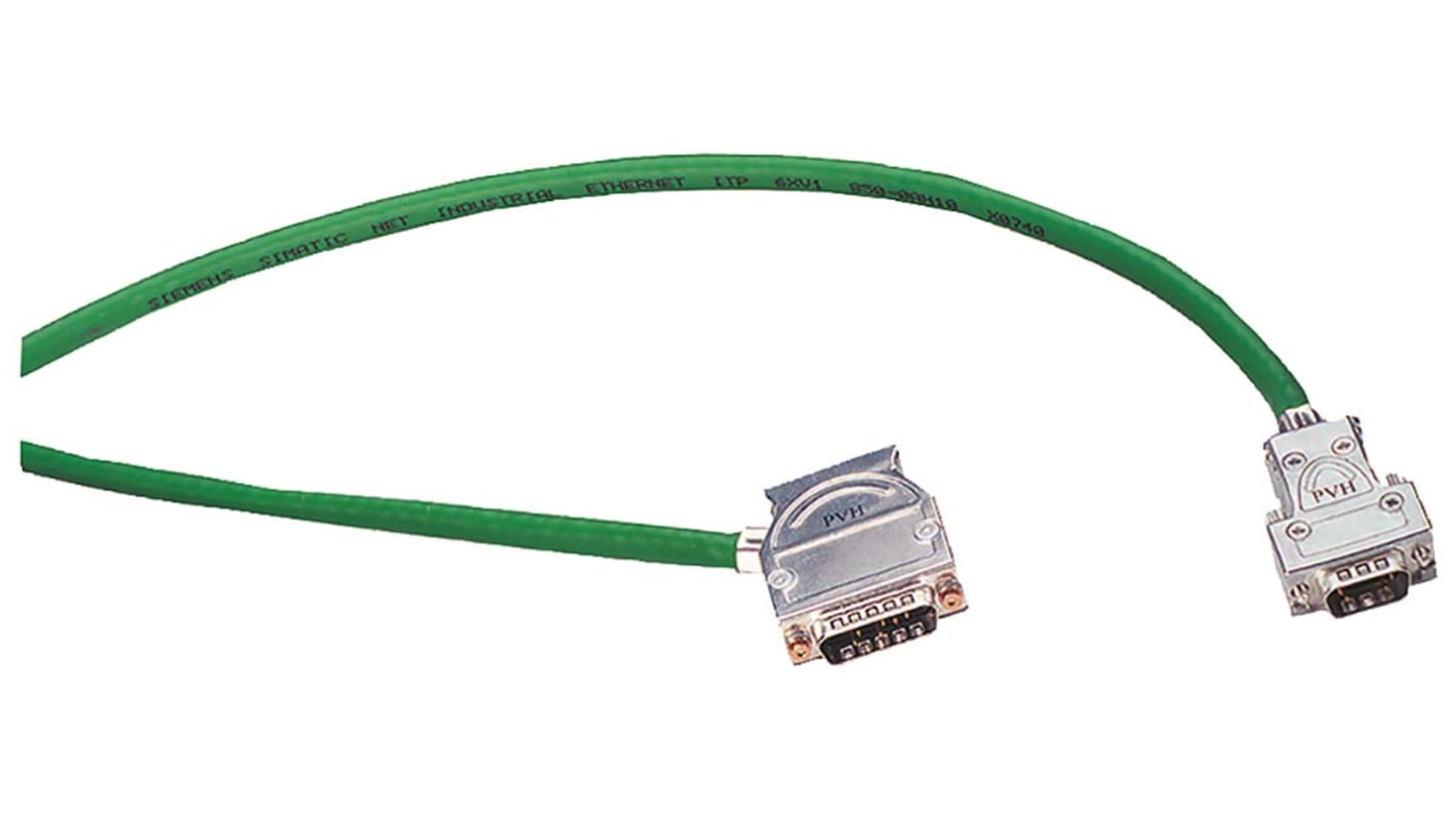 Siemens 4芯双绞线 双绞线电缆, 26 AWG, 6XV1850系列绿色护套