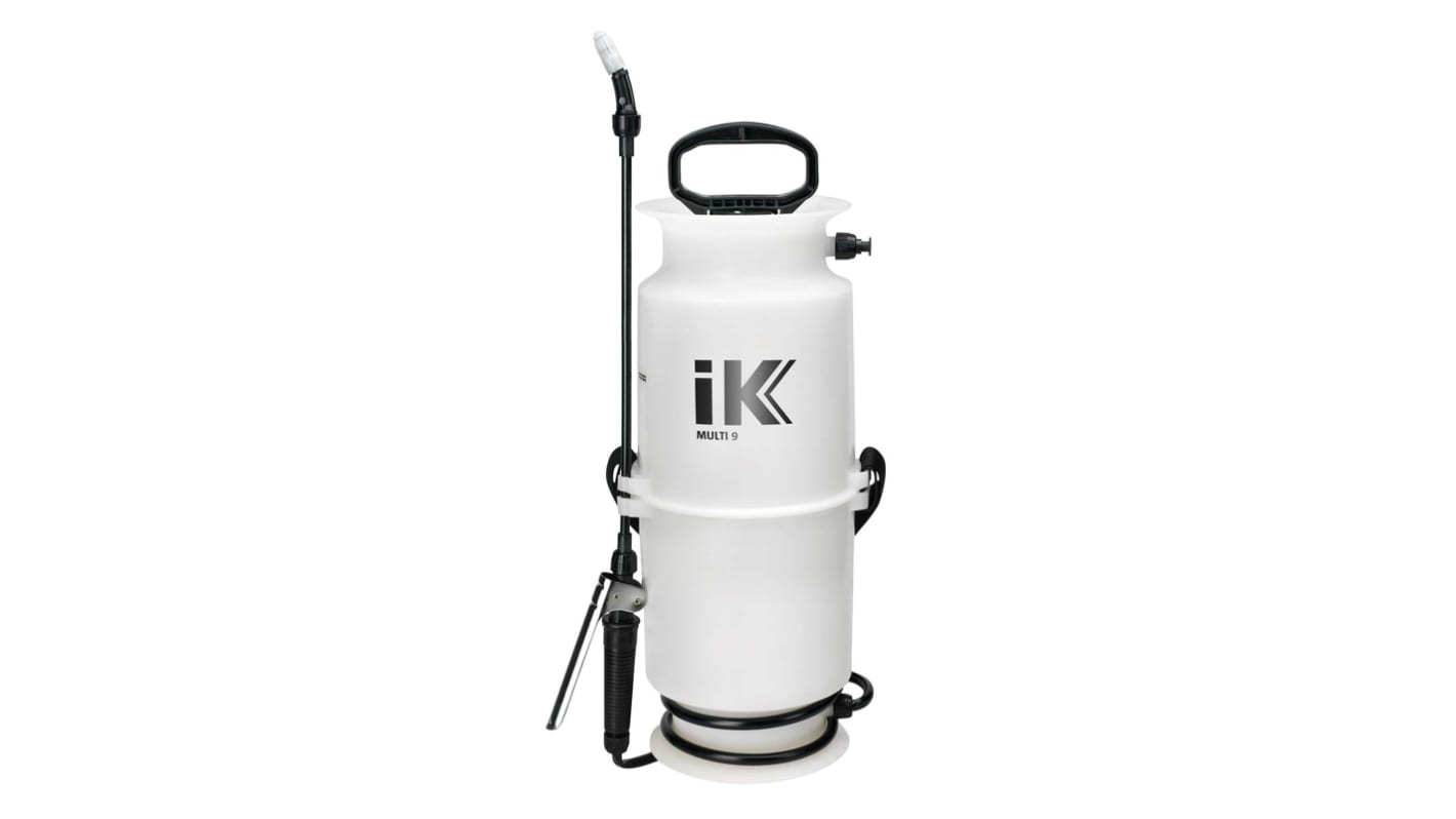 Spruzzatore a pressione da Spalla IK Sprayers, Traslucente, 8L, 3bar, peso 2kg