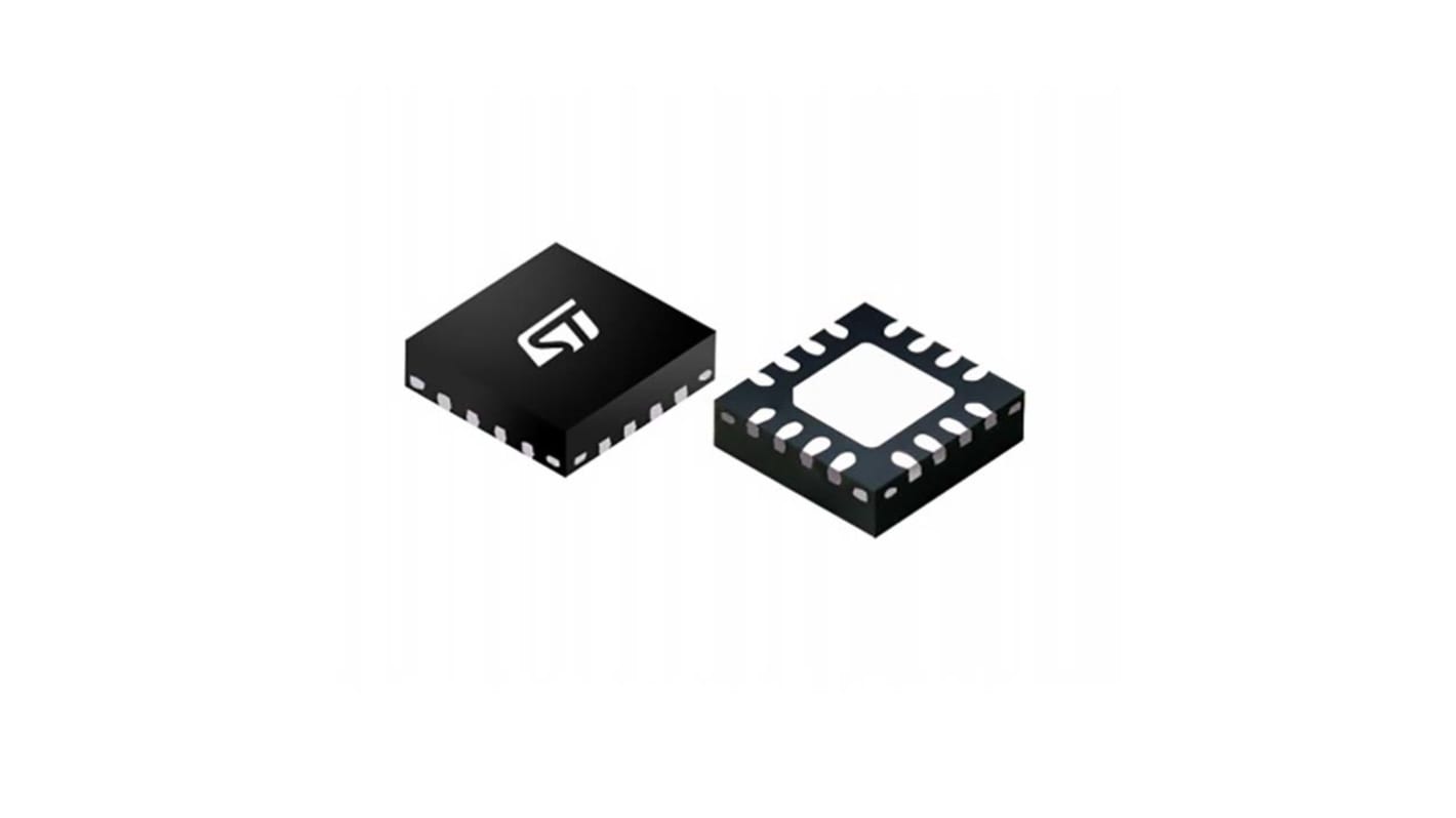 STMicroelectronics, STEC01PUR, VFQFPN, 16 broches Low Side