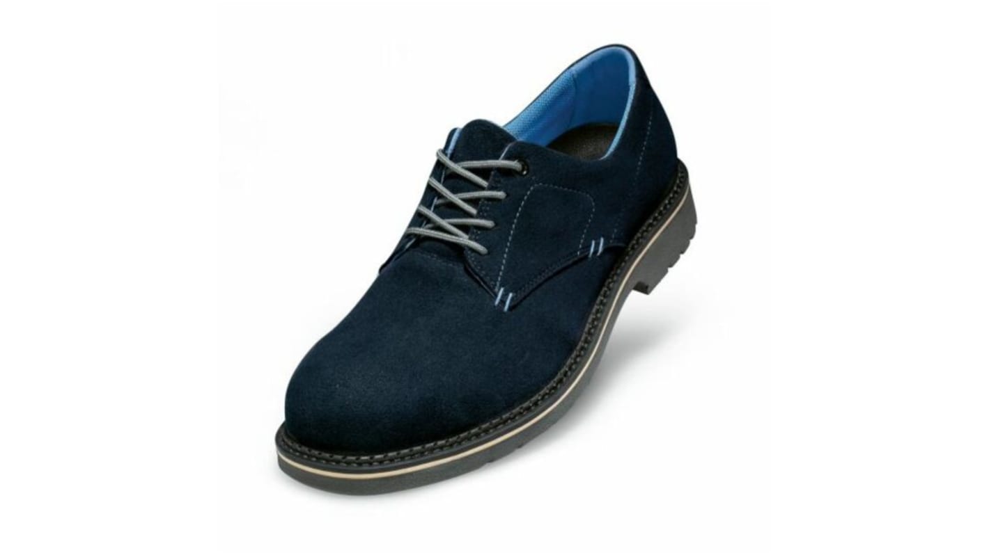 uvex uvex 1 business Herren Sicherheitsschuhe Blau, mit Zehen-Schutzkappe Edelstahl, Größe 45 / UK 10,5, EN20345 S3,