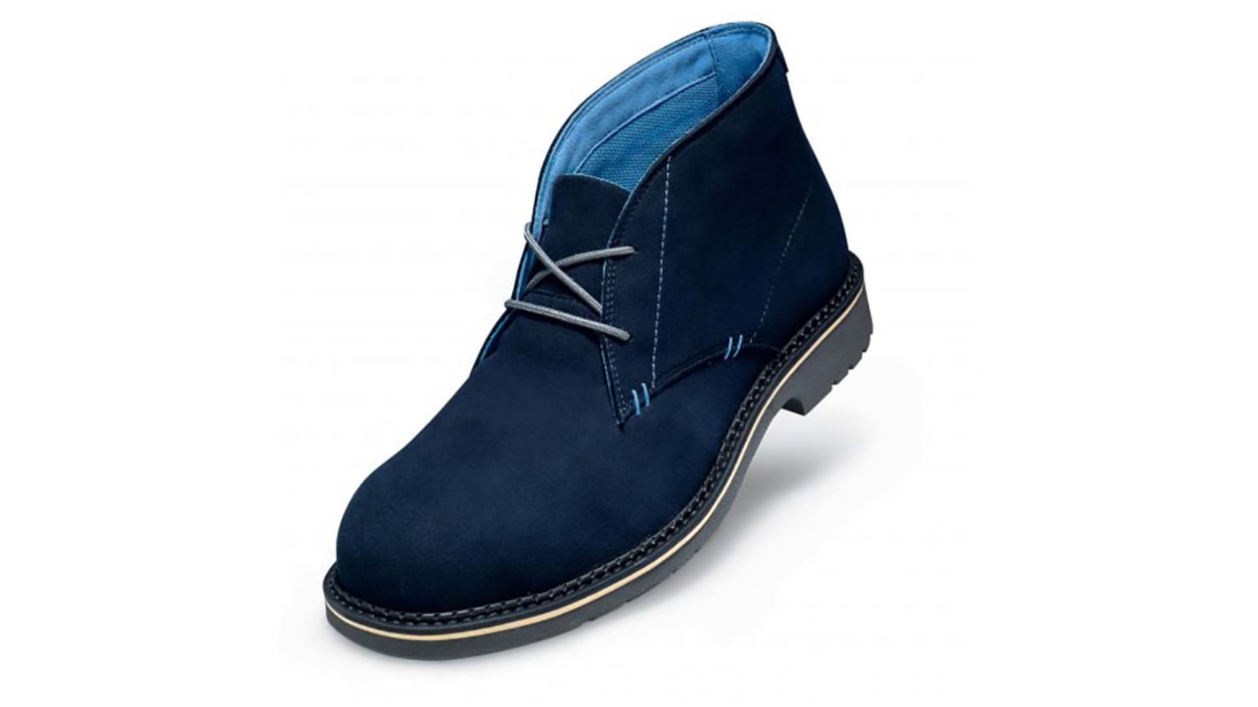 Uvex Uvex 1 Business EN20345 S3, Herren, Sicherheitsstiefel Blau, mit Edelstahl-Schutzkappe, ESD-sicher, Größe 42 / UK 8