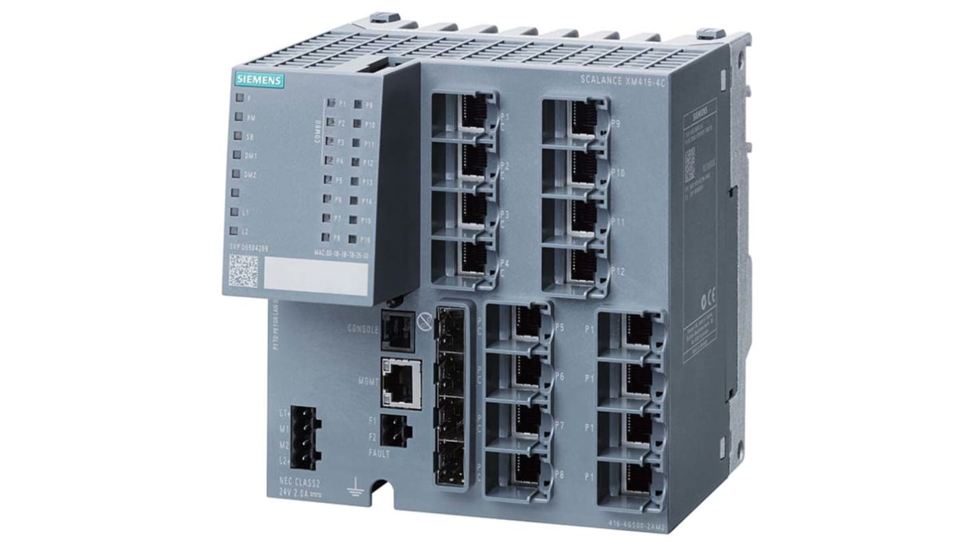 Switch Ethernet Siemens, 16 RJ45