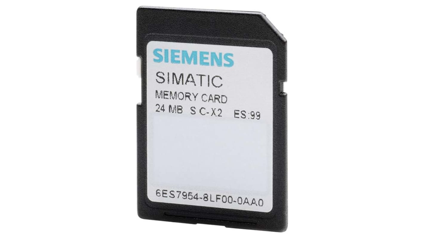 Siemens 6ES7954 Series Memory Card for Use with S7-1X00 CPU/SINAMICS