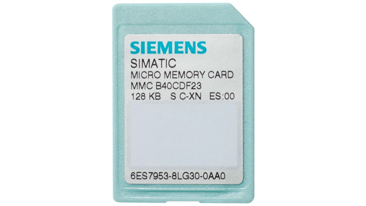 Karta pamięci Siemens Karta pamięci S7-300/C7/ET 200 6ES7953-8LJ31-0AA0 32 x 24 x 1,4 mm