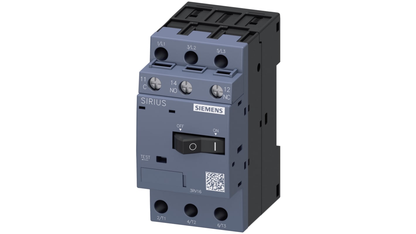 Interruttore automatico del motore Siemens, 1,4 A SIRIUS 3RV