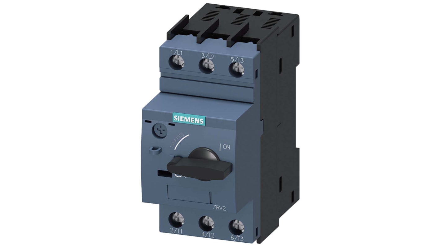 Interruttore automatico del motore Siemens, 690 V, 3,5 → 5 A SIRIUS 3RV