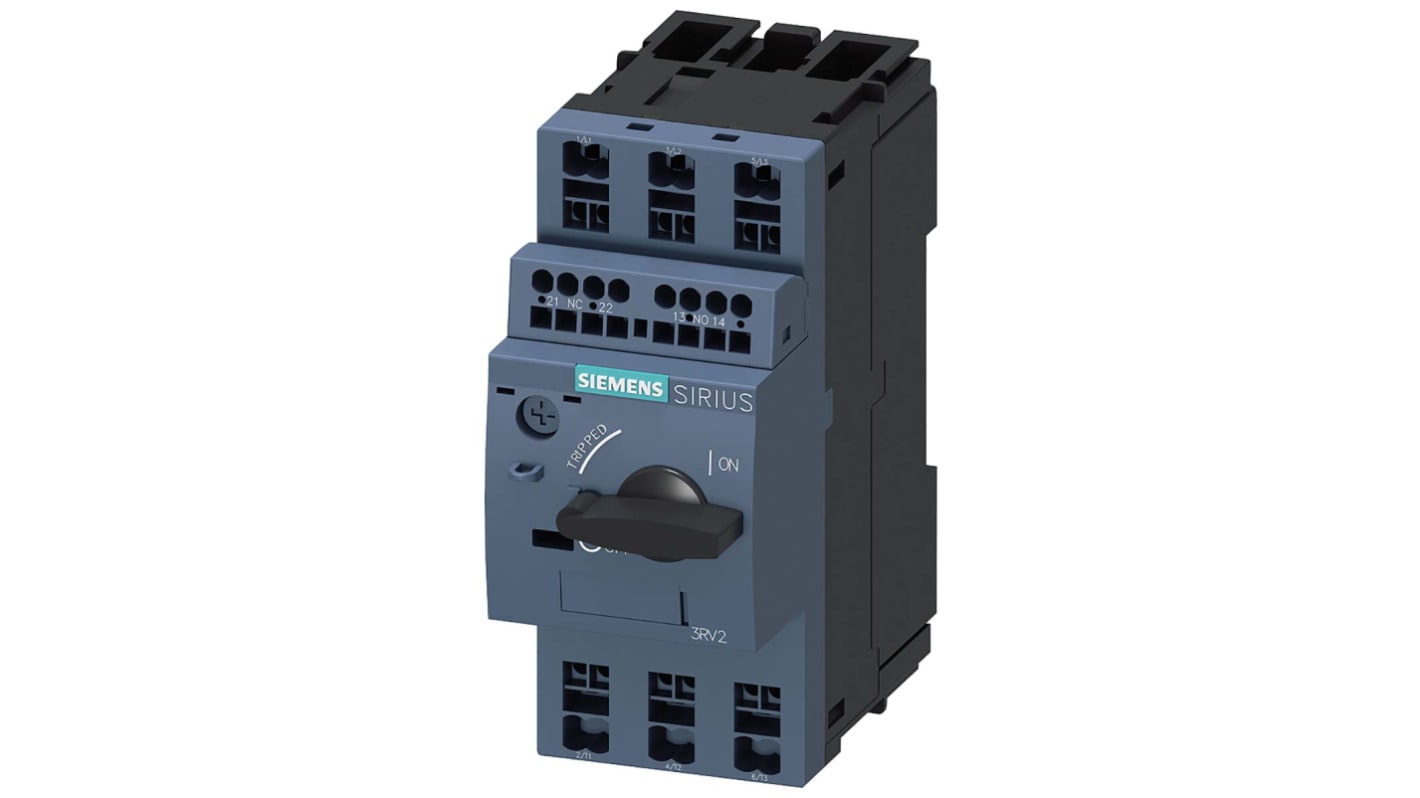 Disjoncteur moteur Siemens SIRIUS 3RV 3RV2 0,35 → 0,5 A.
