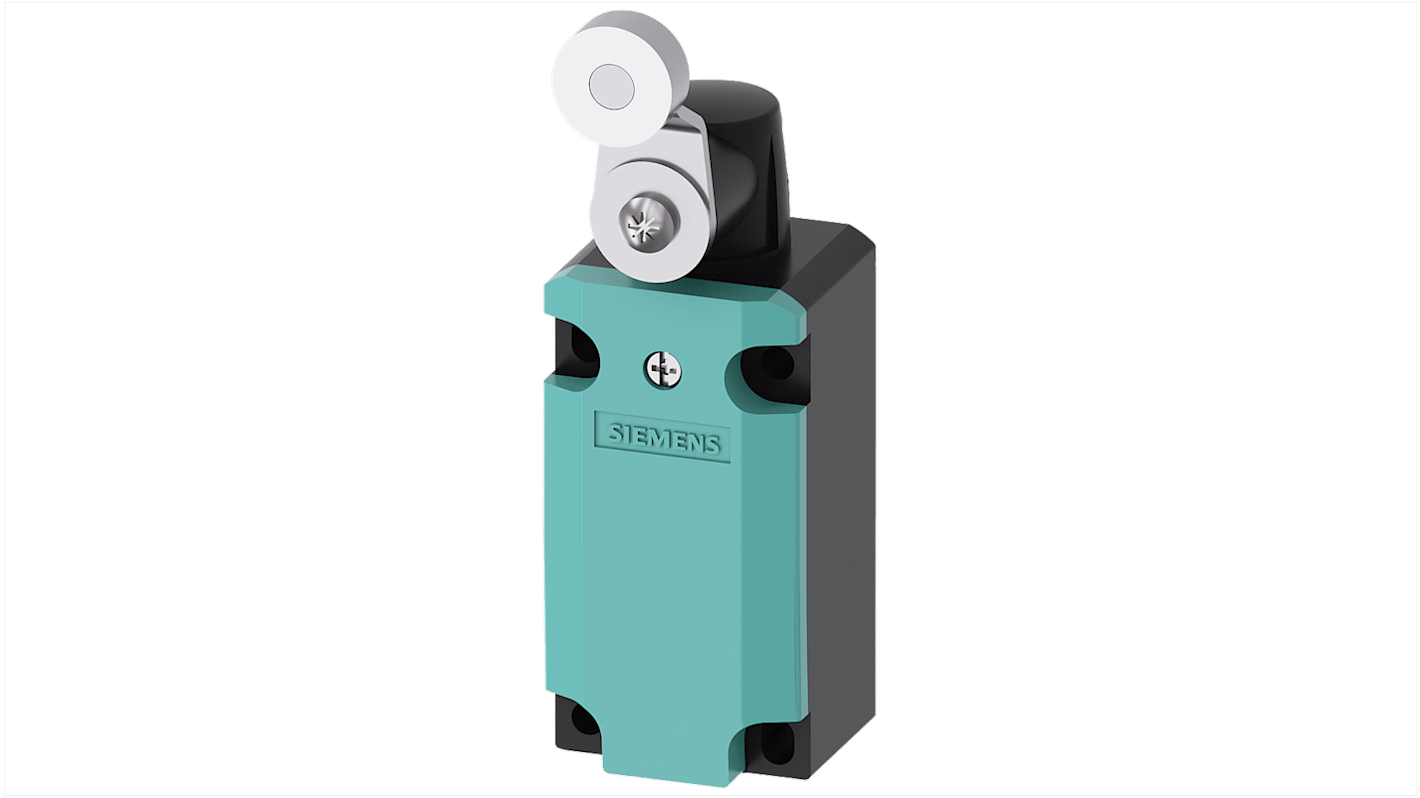 Interruttore di fine corsa Siemens, Leva a rullo, 1NC/1NA, 400V, 6A, IP66, IP67