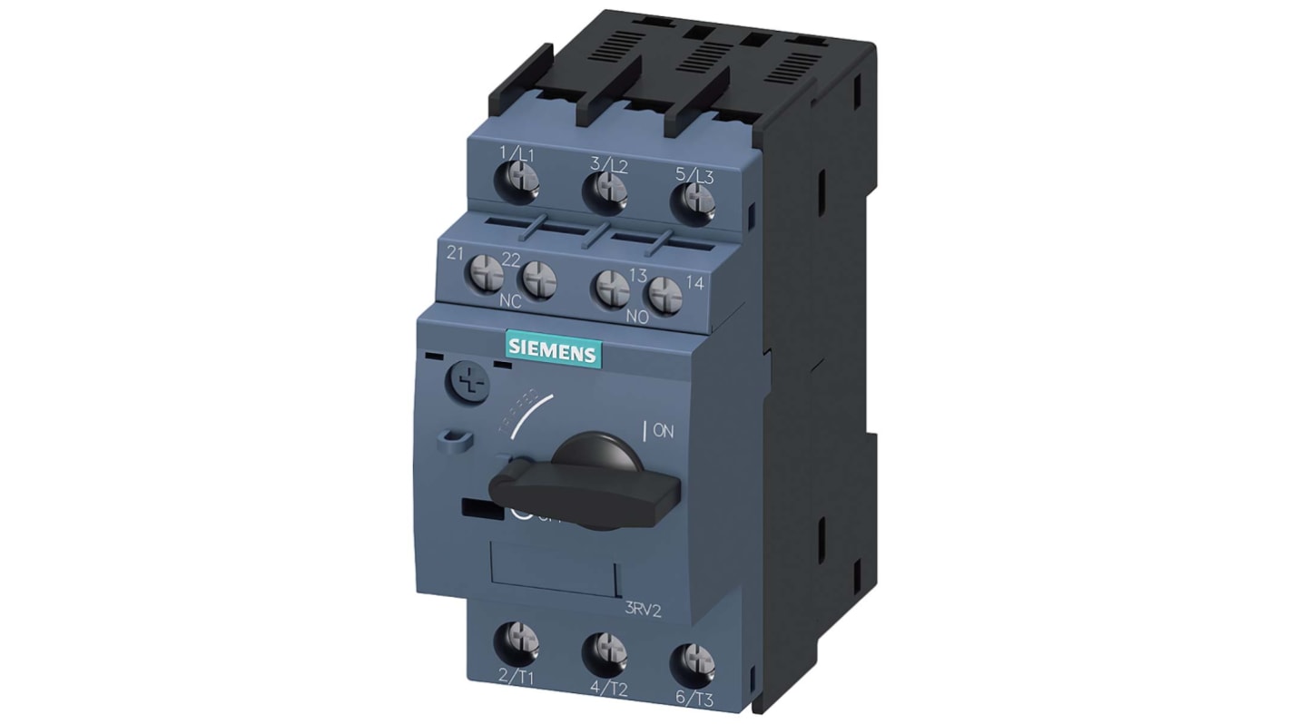 Interruttore automatico del motore Siemens, 5,5 → 8 A. SIRIUS
