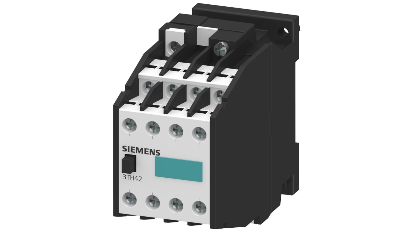 Siemens SIRIUS 3TH4 Contactor Relay, 230 V ac, 277 V ac Coil, 10 A, 6NO + 2NC