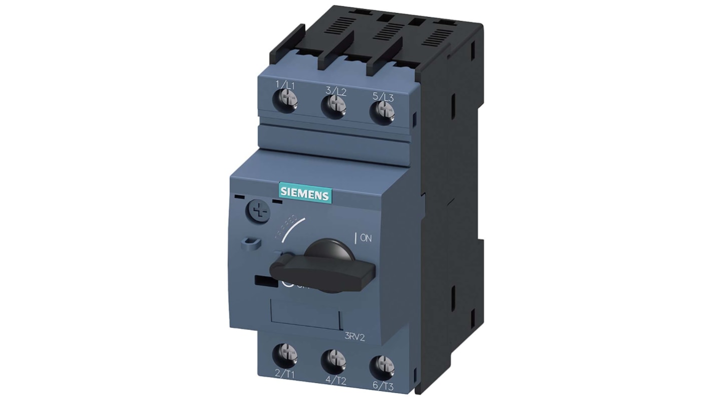 Interruttore automatico del motore Siemens, 4,5 → 6,3 A SIRIUS