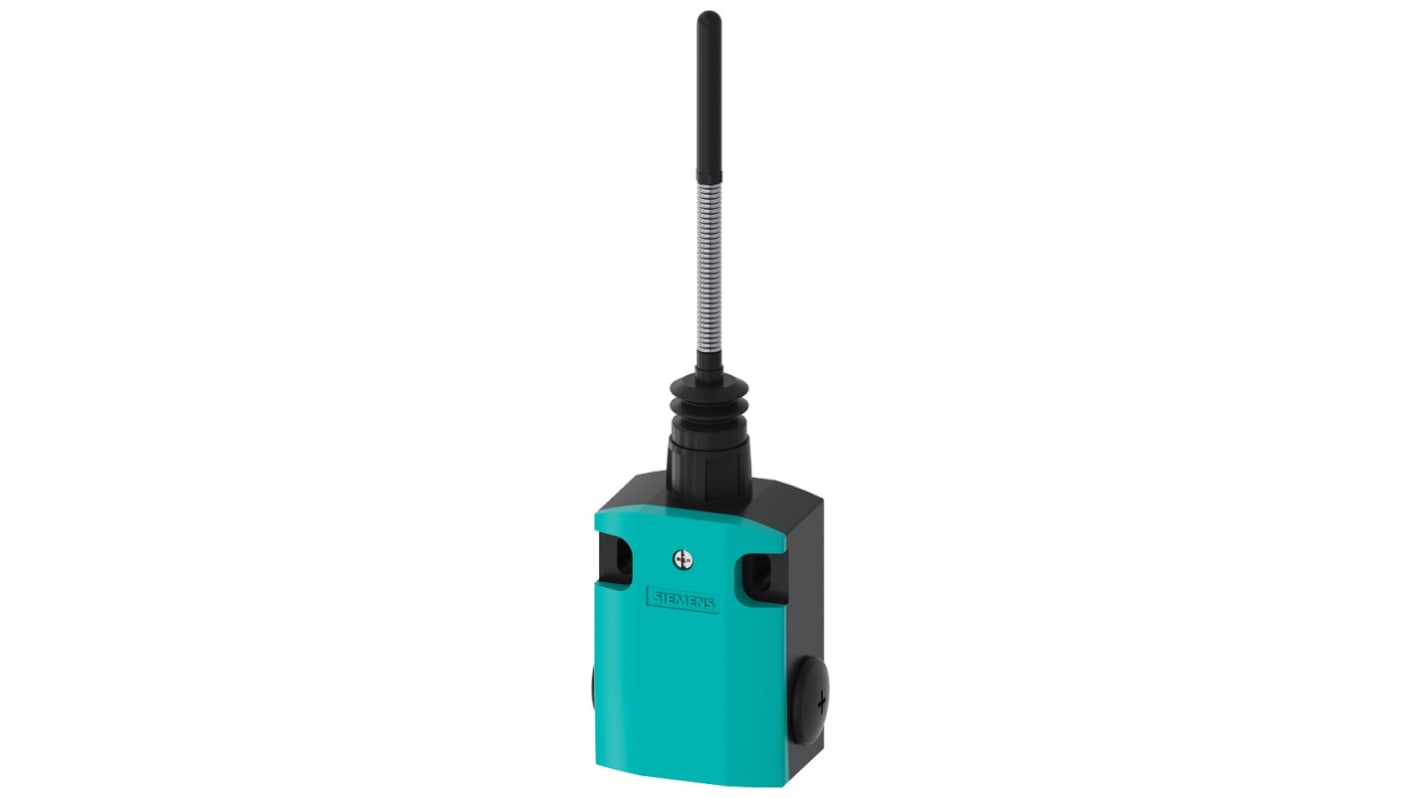 Siemens 3SE5 Series Spring Lever Limit Switch, 1NC/1NO, IP66, IP67, Metal Housing, 400V ac Max, 6A Max
