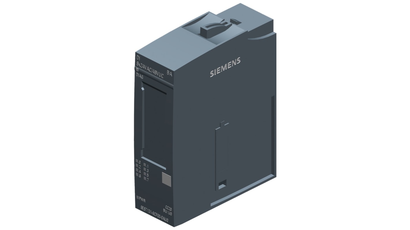 Moduł cyfrowych wejść/wyjść Siemens Moduł cyfrowych wejść/wyjść 6ES7131-6CF00-0AU0 73 x 20 x 58 mm