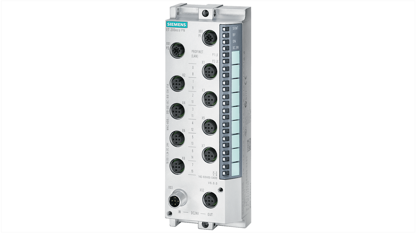 Siemens 1762 Series PLC I/O Module, Digital, Current
