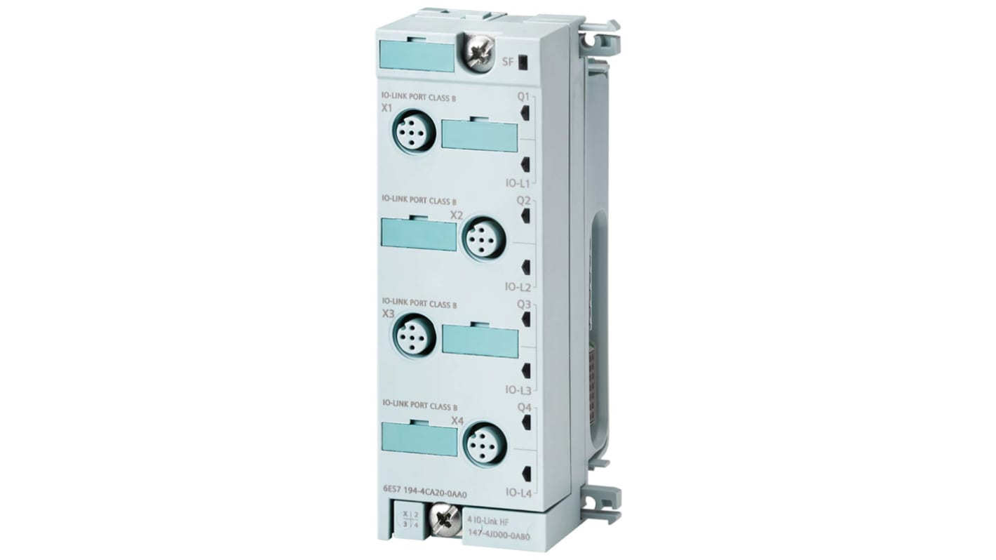 Siemens 6ES7 Series Sensor Box, M12, 4 port