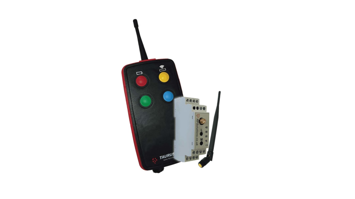 RF Solutions TAURUSDIN-8S4L Remote Control System,868MHz