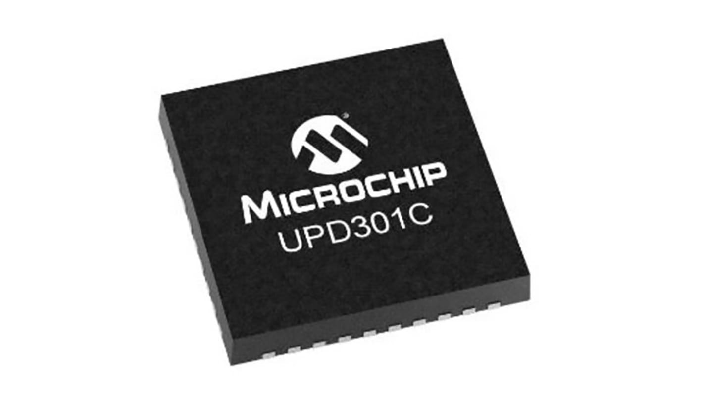 Microchip UPD350系列单片机, 40针, VQFN封装