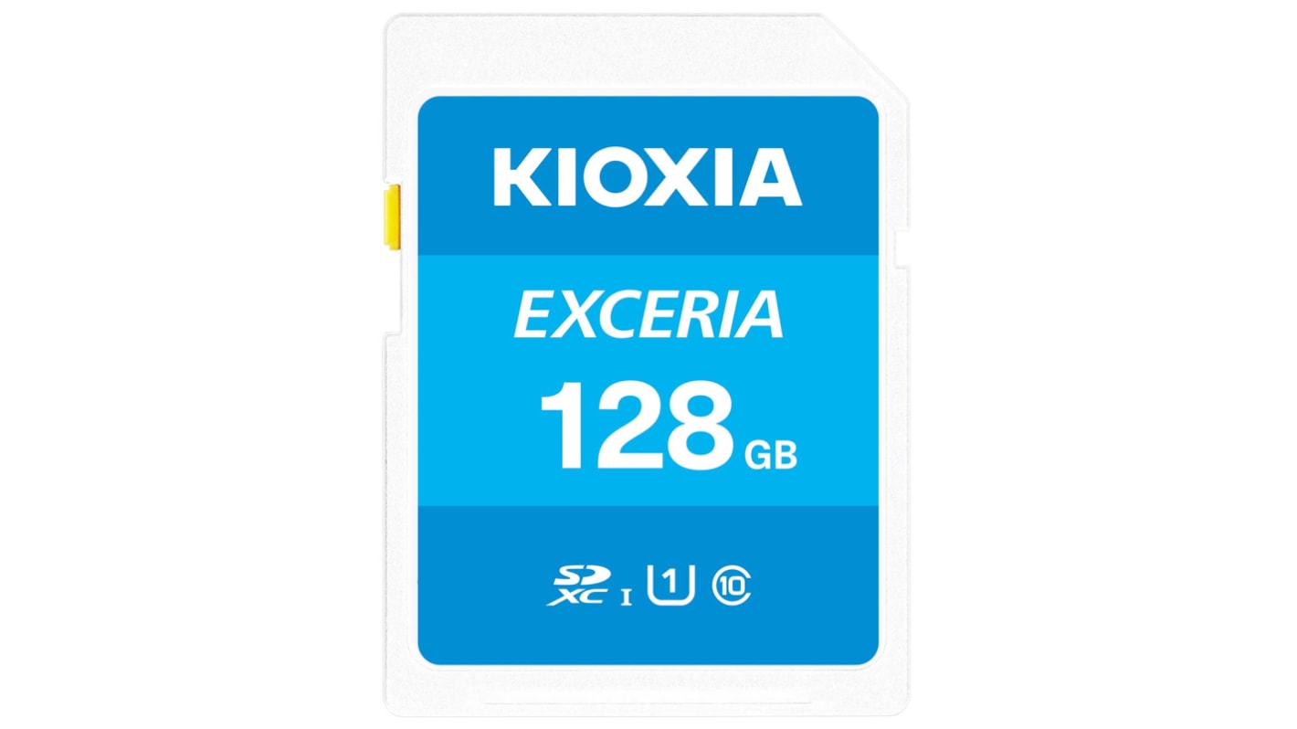 KIOXIA 128 GB SD SD Card, Class 10